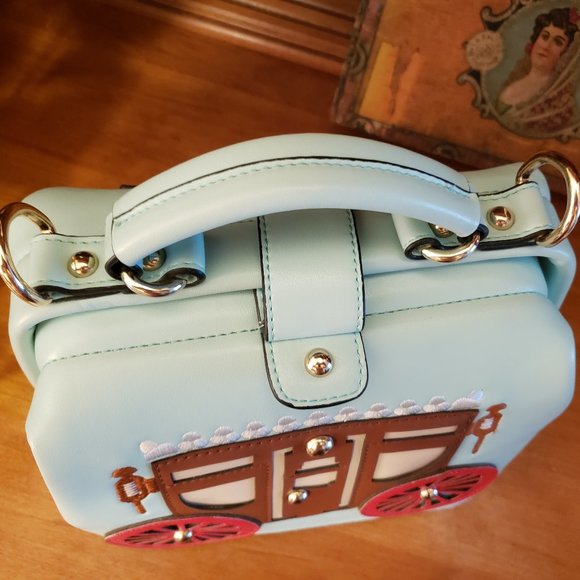 Amazing Carriage-Applique Shoulder/Hand Bag - Picture 5 of 12